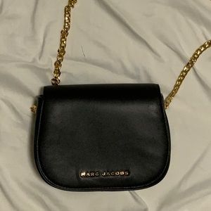 Marc Jacobs Gold Chain Crossbody Bag